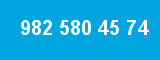 982 580 45 74